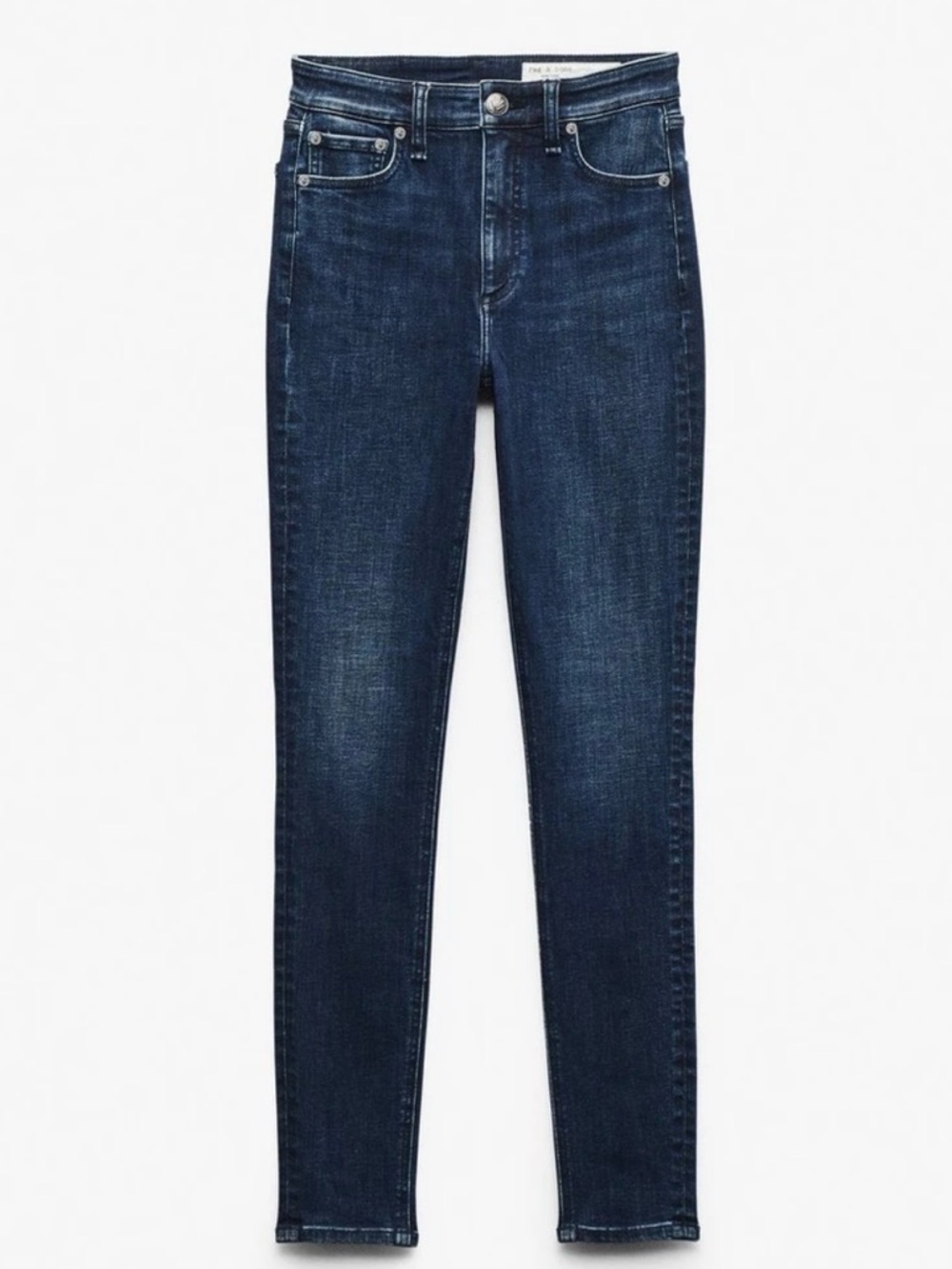 rag & bone Dark Indigo High-Rise Skinny Jeans